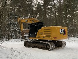 Plambeck Erd- und Tiefbau Cuxhaven Maschinen Winterwald